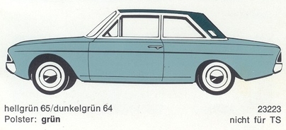 Hellgrn 65 / Dunkelgrn 64