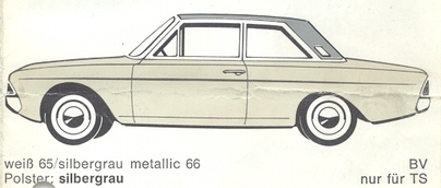 Weiss 65 / Silbergrau Metallic 65