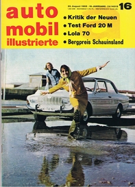 automobil illustrierte, 16/1965: Ford Taunus 20m